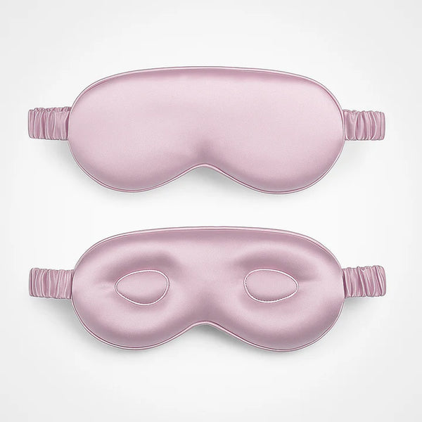 Masque en soie avec protection – Rose