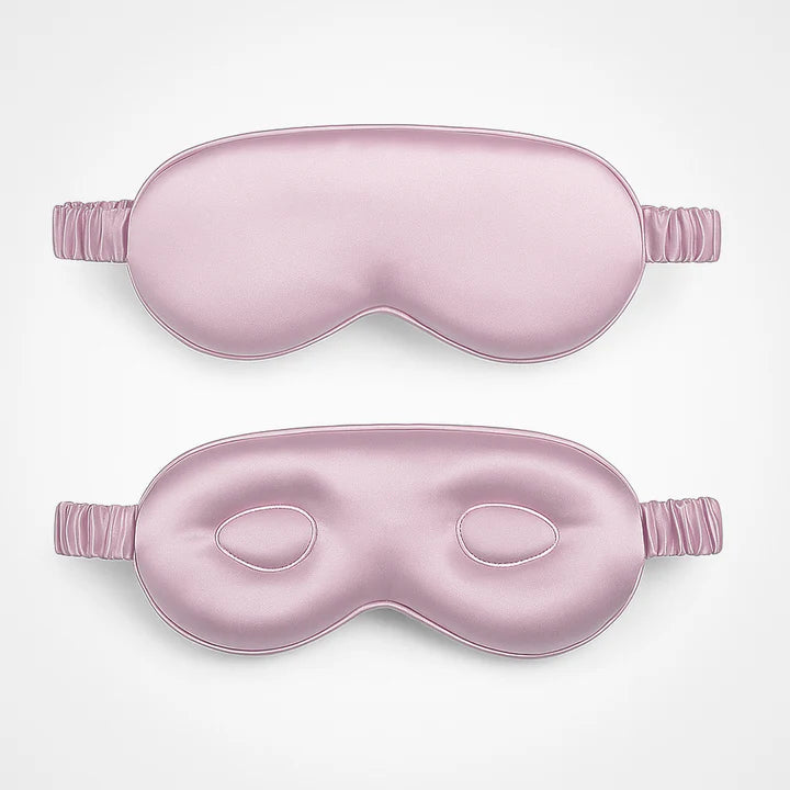 Masque en soie avec protection – Rose