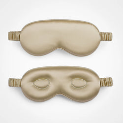 Masque en soie avec protection – Beige