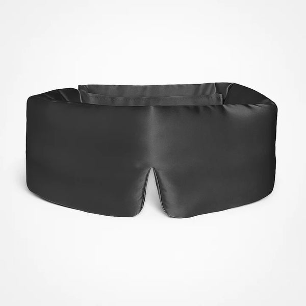 Masque de sommeil en soie 100 % - Gris