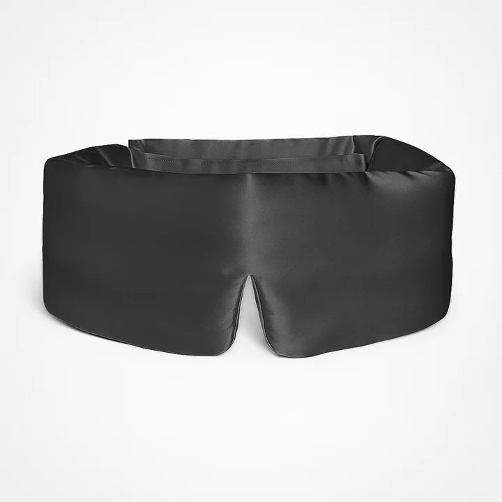 Masque de sommeil en soie 100 % - Gris