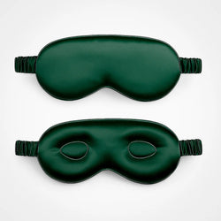 Masque en soie avec protection – Vert
