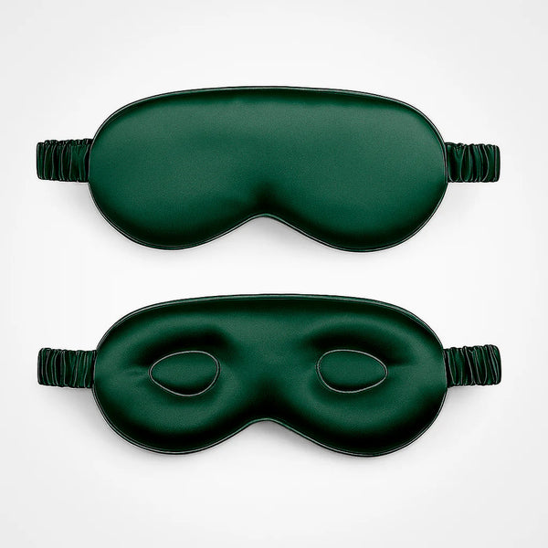 Masque en soie avec protection – Vert