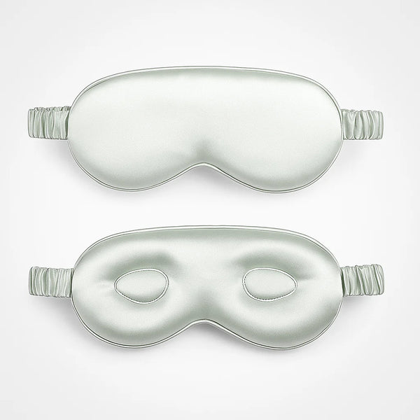 Masque en soie avec protection – Ivoire